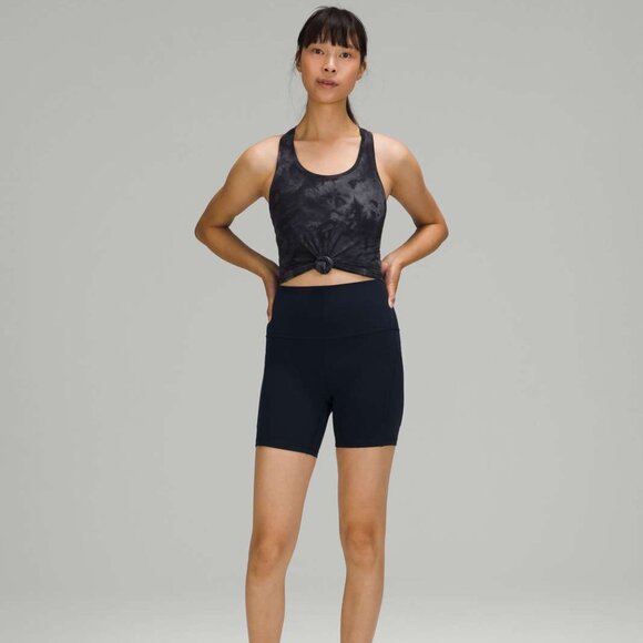 Lululemon Align High-Rise Short with Pockets 6" - True Navy - Picture 1 of 4